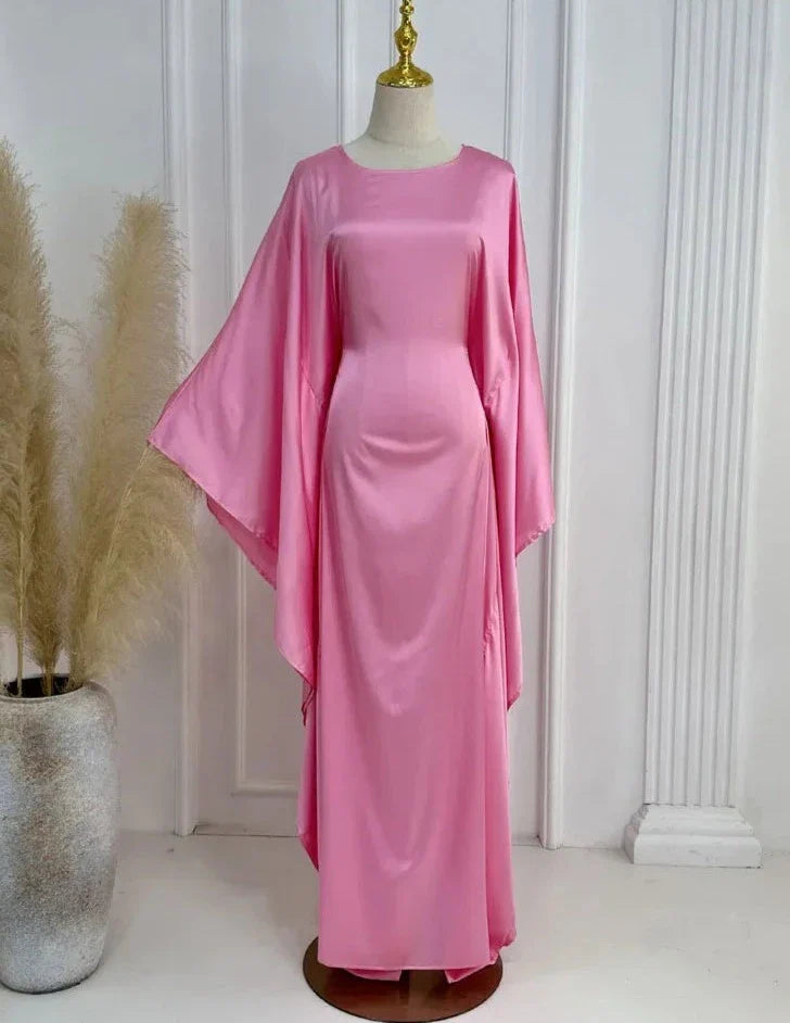 Samara Satin Butterfly Abaya-SOLD OUT