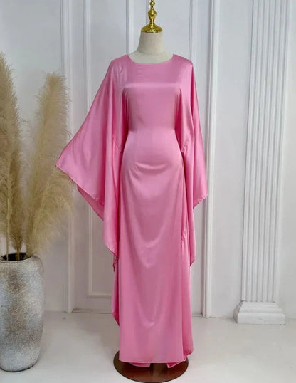 Samara Satin Butterfly Abaya-SOLD OUT