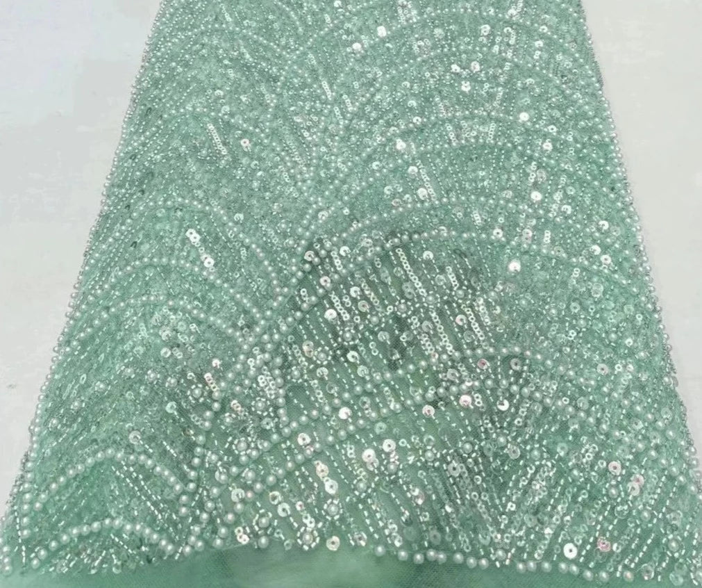Aarya Pearl Beaded Gown