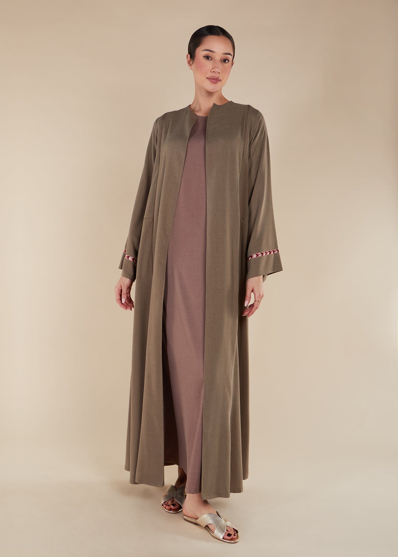 Sahm Open Abaya - Final Sale