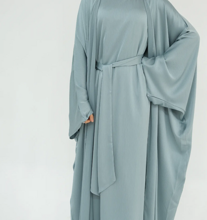 Lamiah Satin Abaya Set