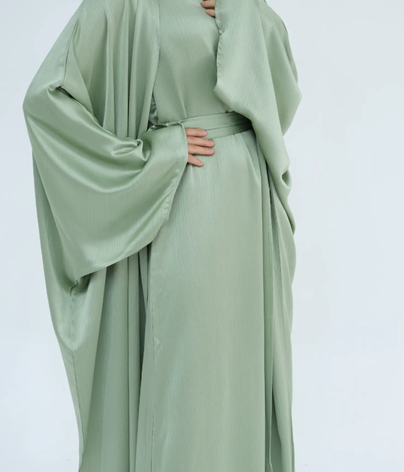 Lamiah Satin Abaya Set