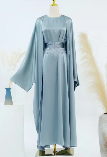 Lamiah Abaya With Crystal Chain