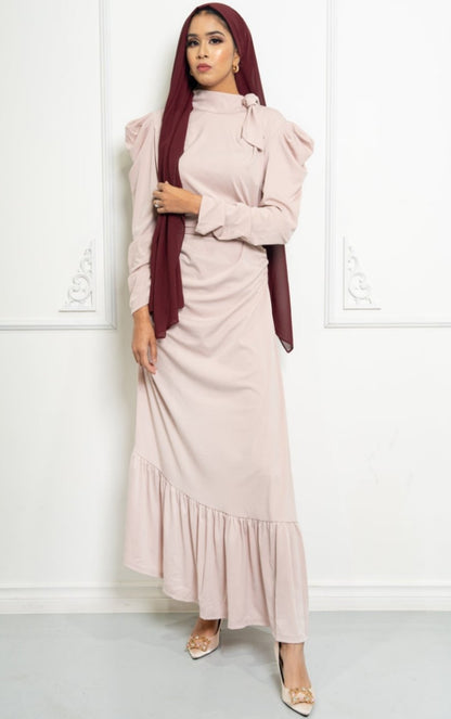 Julia Ruched Maxi Dress