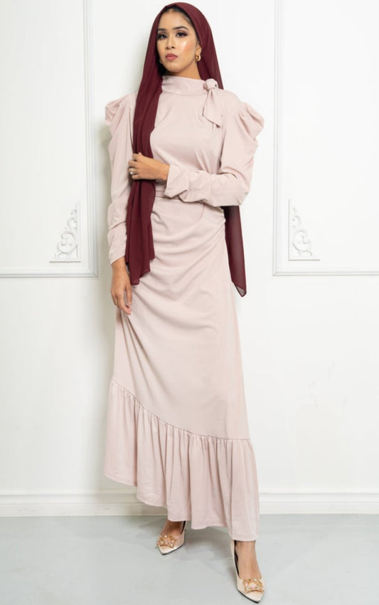 Julia Ruched Maxi Dress