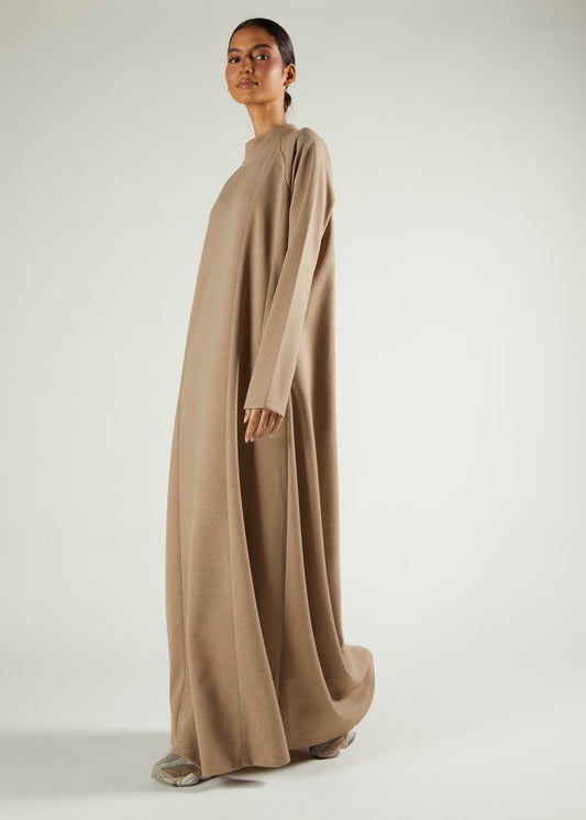 Scuba Abaya Nude