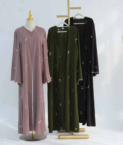 Madiha Floral Abaya & Hijab