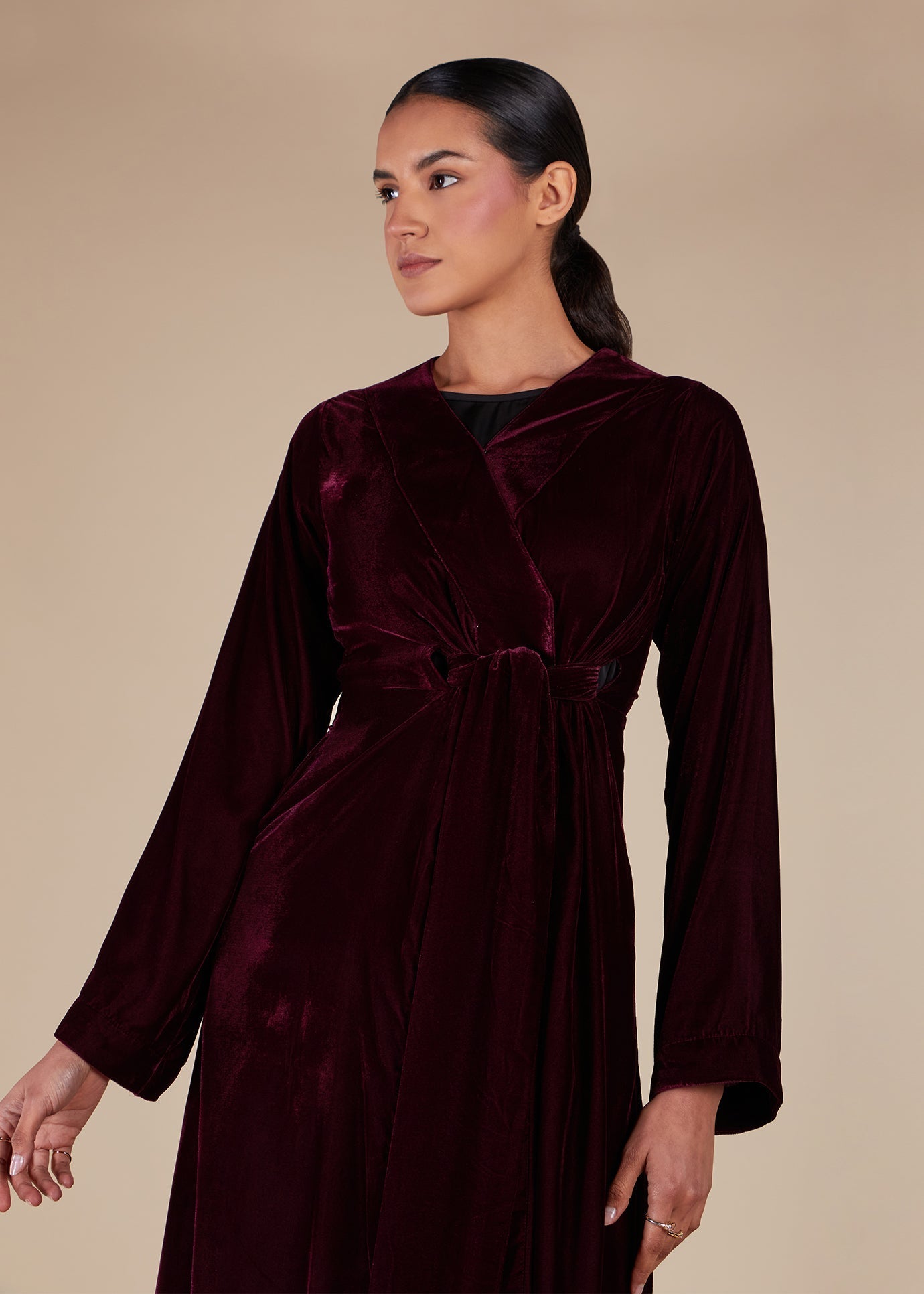 Seren Wrap Abaya