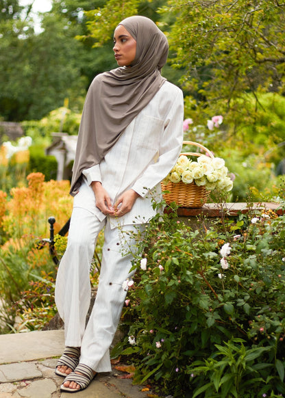 Muji Co-Ord Set Off White - Final Sale
