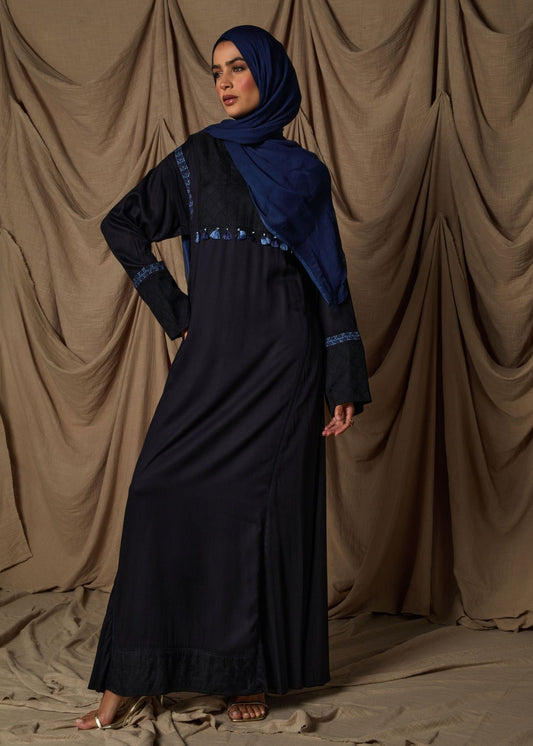Tatreez & Tassels Abaya - Final Sale