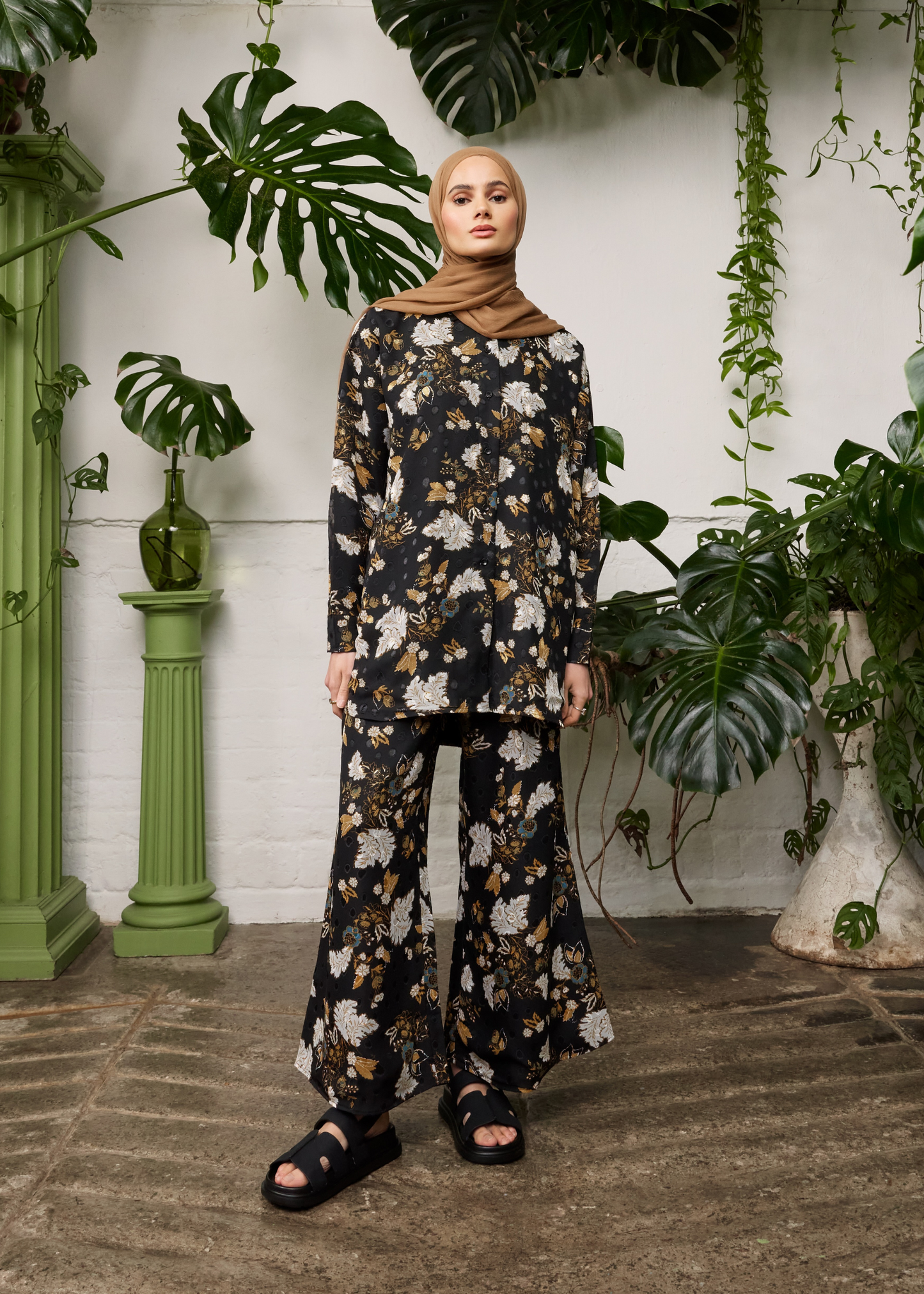 Oriental Print Co-Ord Set