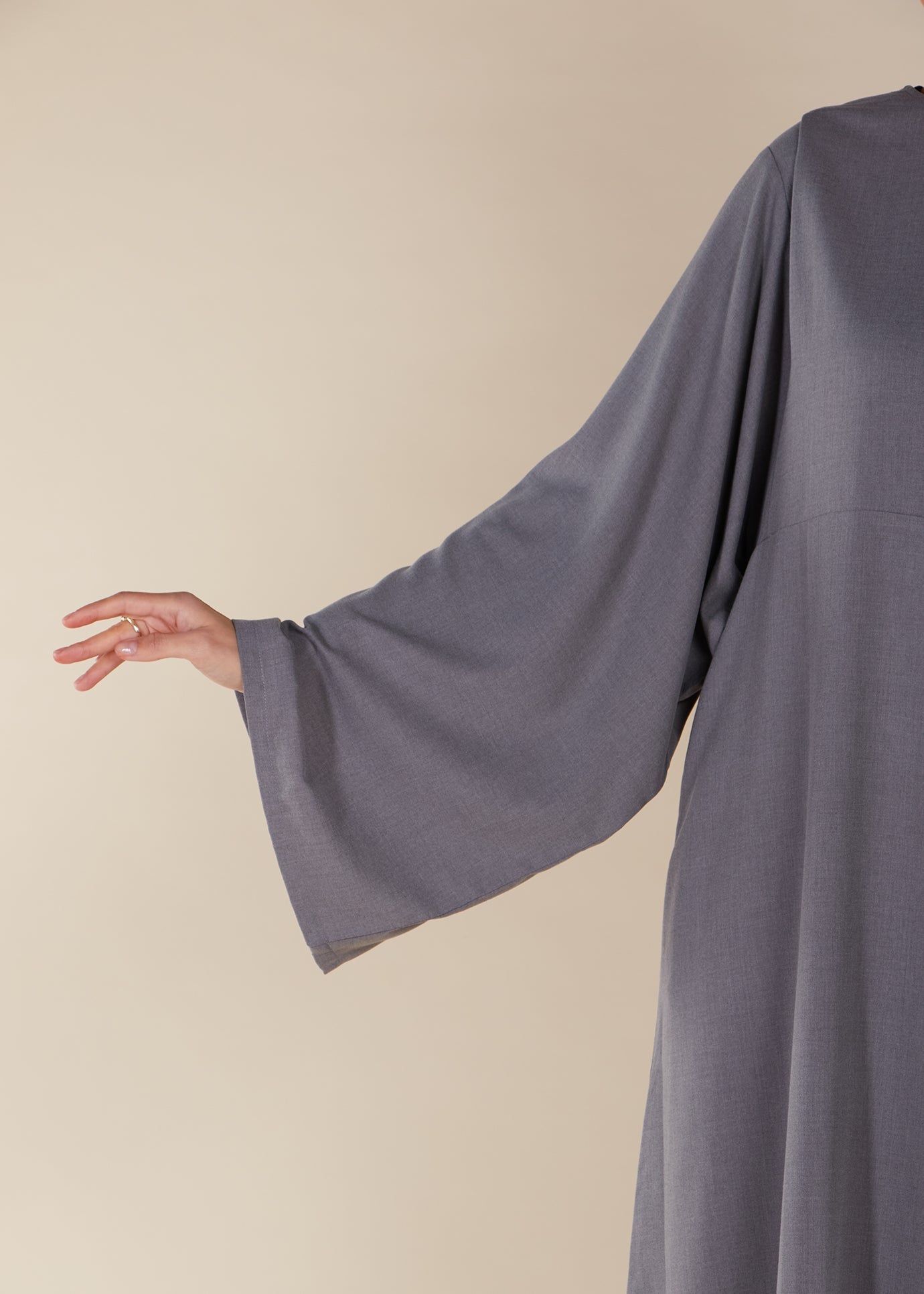 Simple Seam Midi Grey