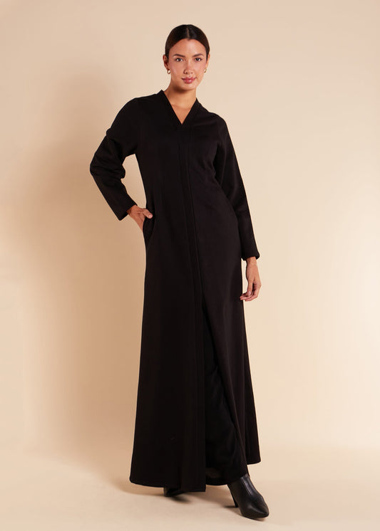 Slim Silhouette Cover Up Black - Final Sale