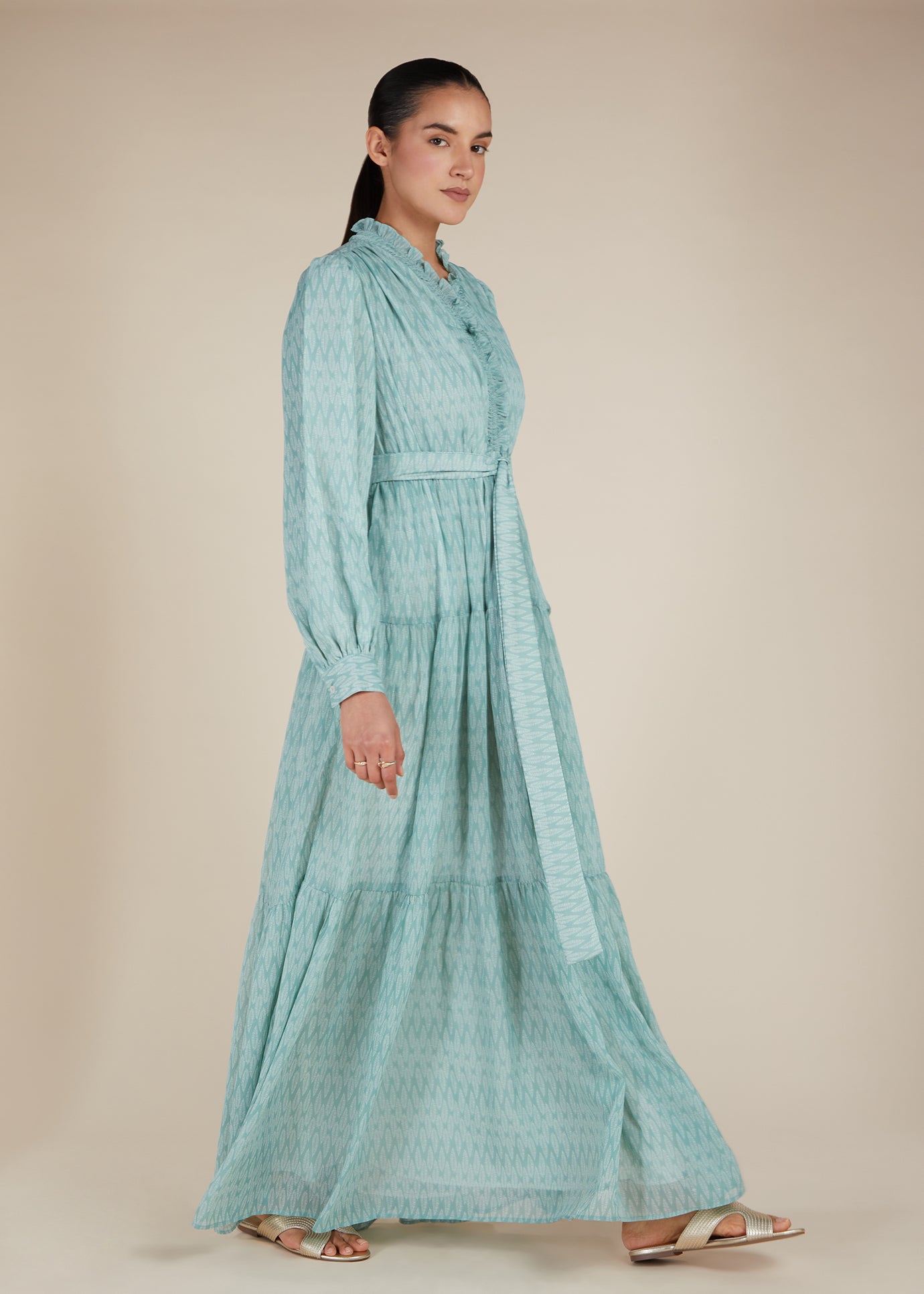 Softly Sage Floaty Maxi - Final Sale