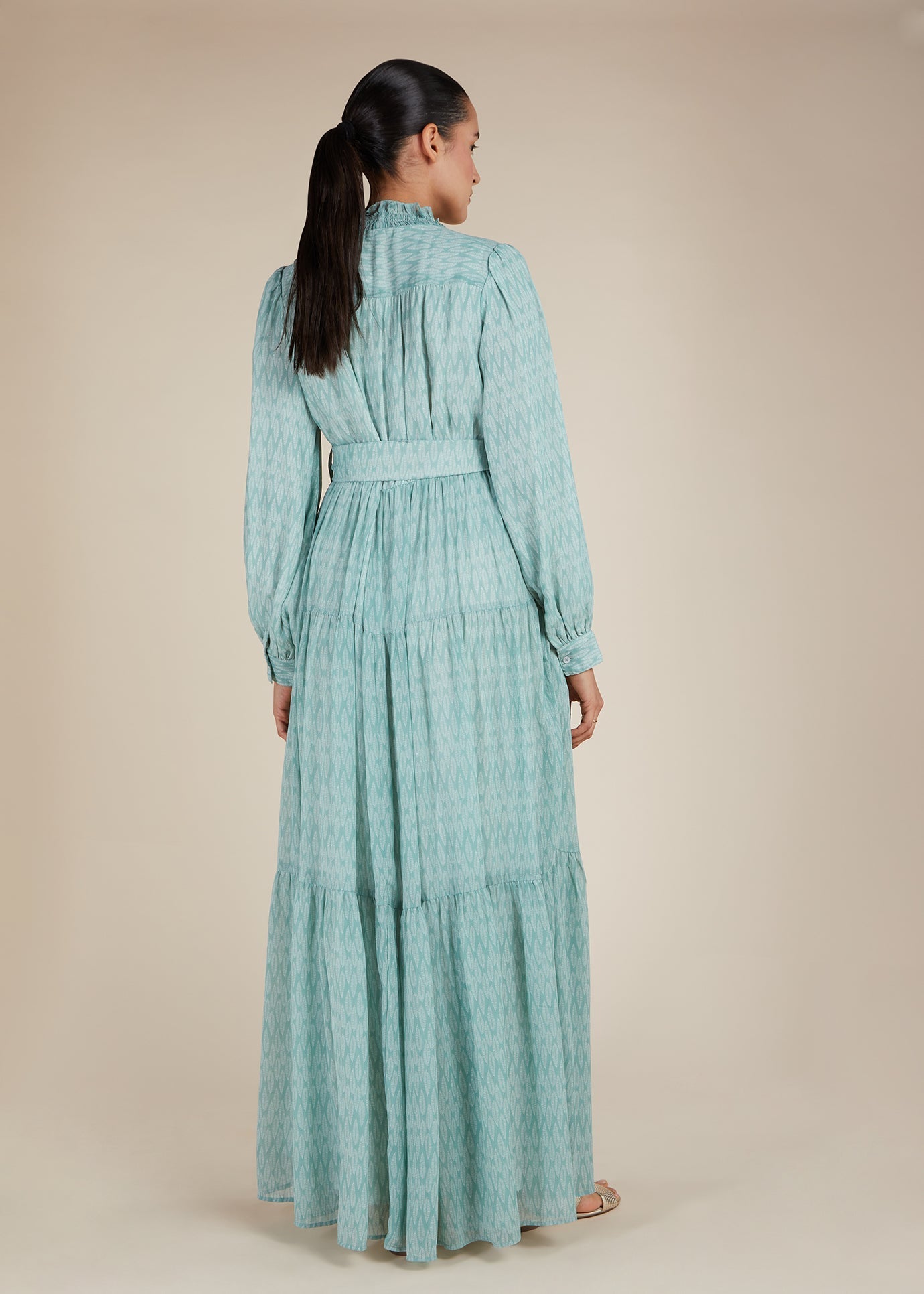 Softly Sage Floaty Maxi - Final Sale