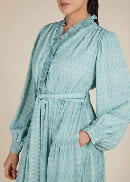 Softly Sage Floaty Maxi - Final Sale