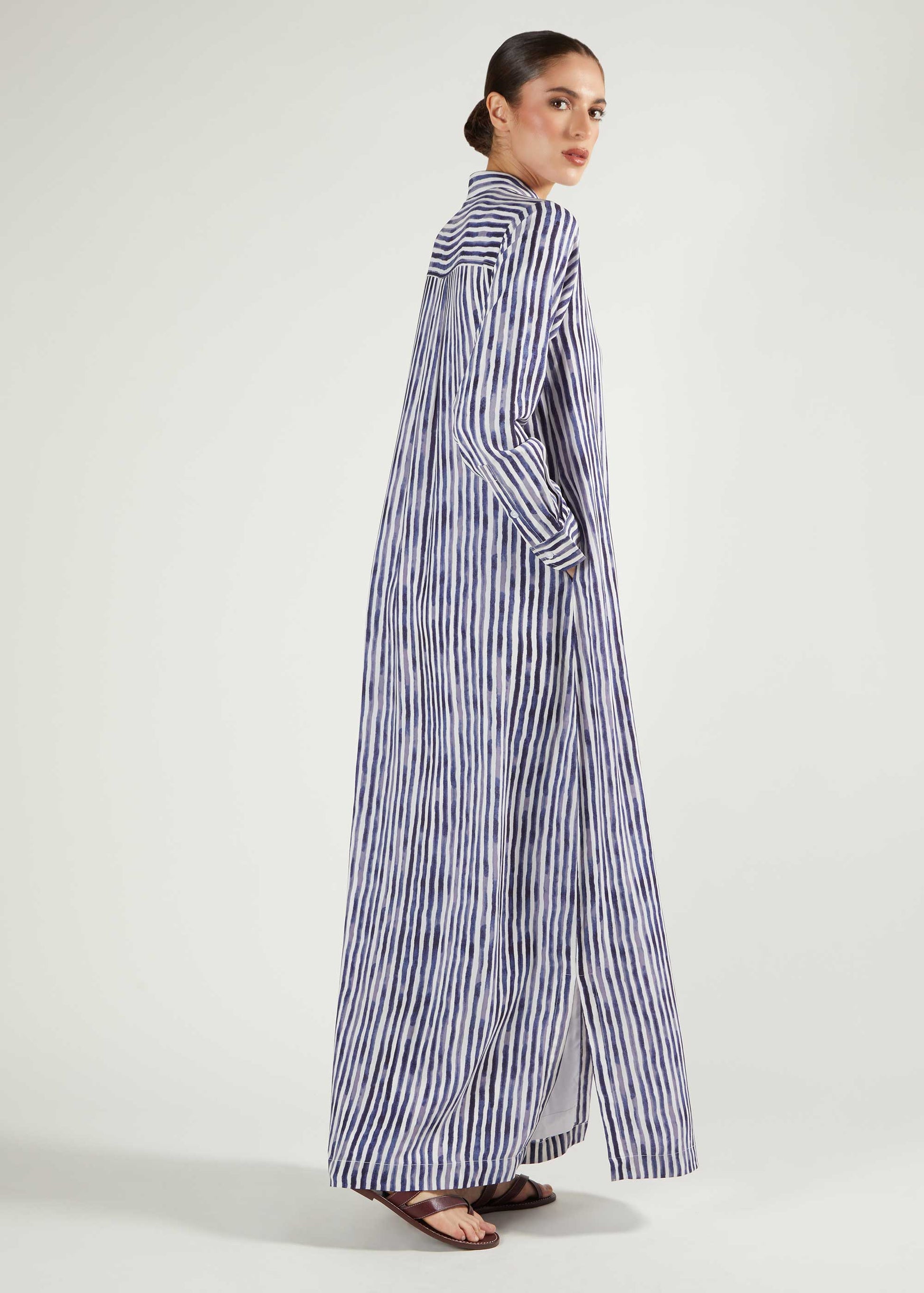 Stripey Maxi Shirt