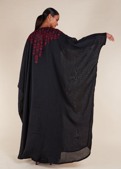Tatreez Open Abaya - Final Sale