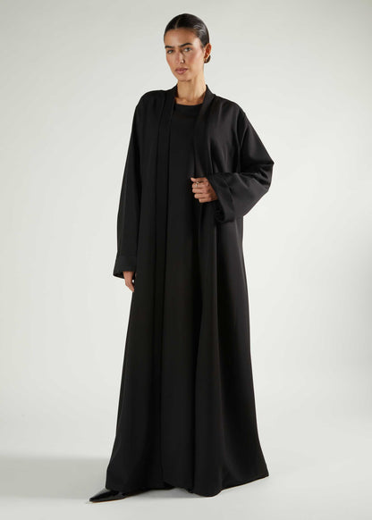 Twin Set Abaya Black