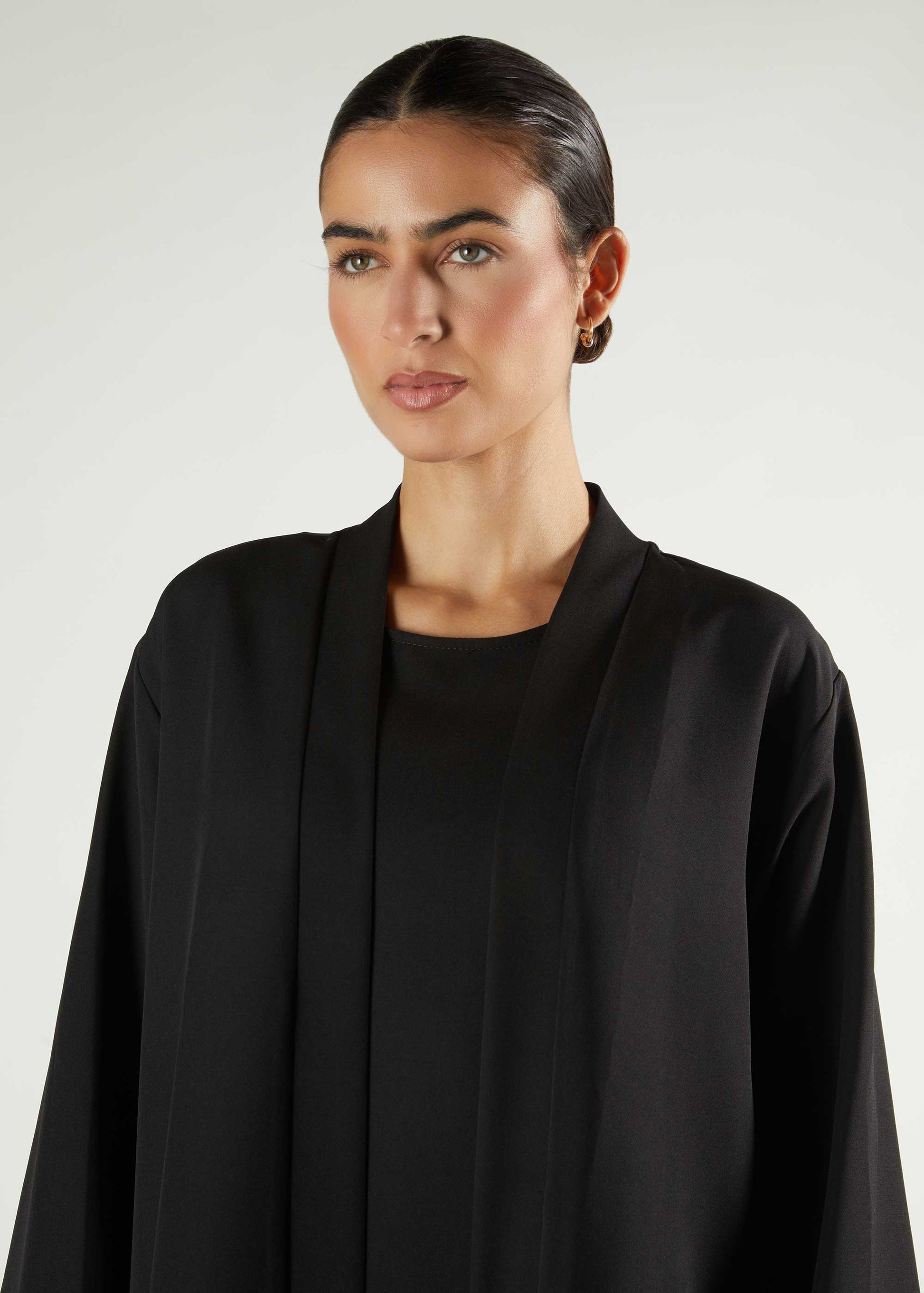 Twin Set Abaya Black