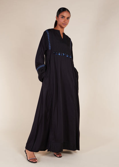 Tatreez & Tassels Abaya - Final Sale