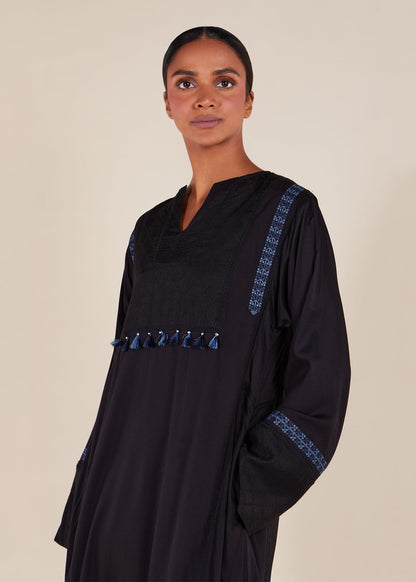 Tatreez & Tassels Abaya - Final Sale