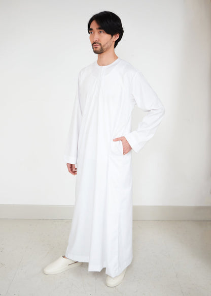 Omani Thobe White - Final Sale