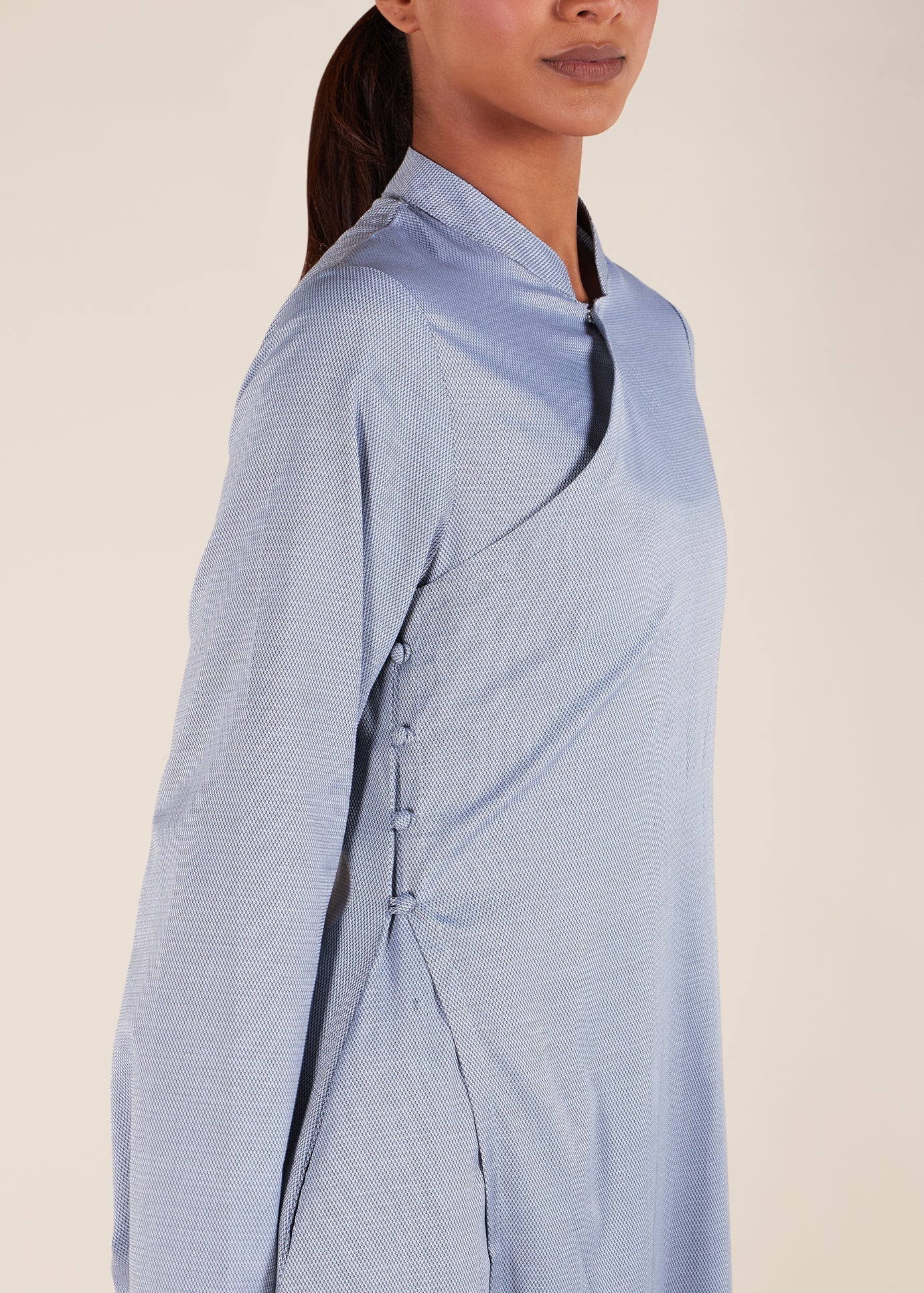 Jacquard Wrap Abaya - Final Sale