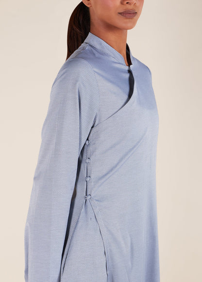Jacquard Wrap Abaya - Final Sale