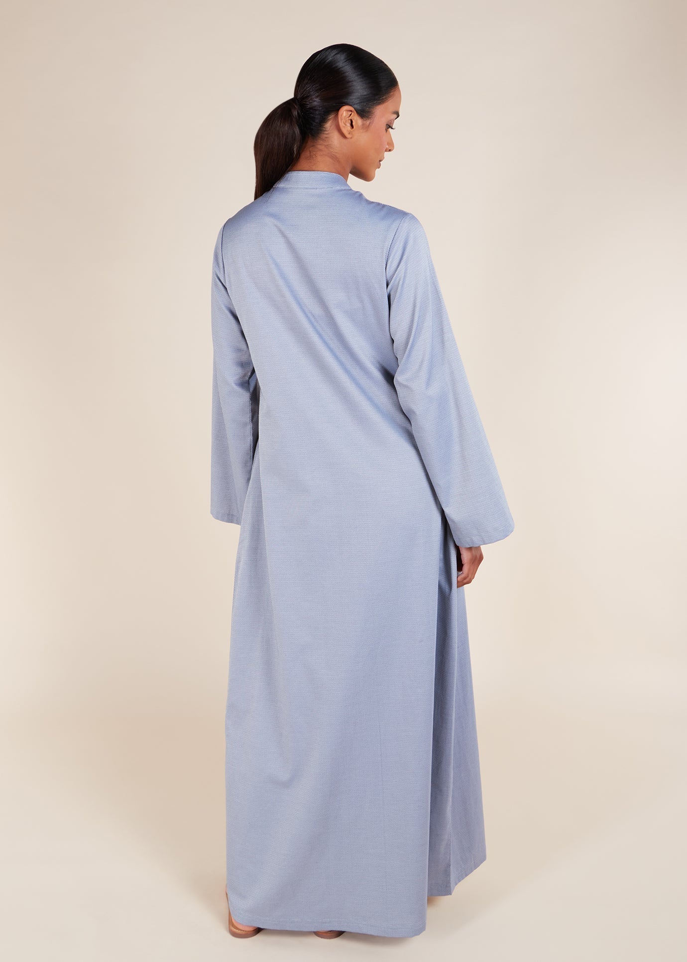 Jacquard Wrap Abaya - Final Sale