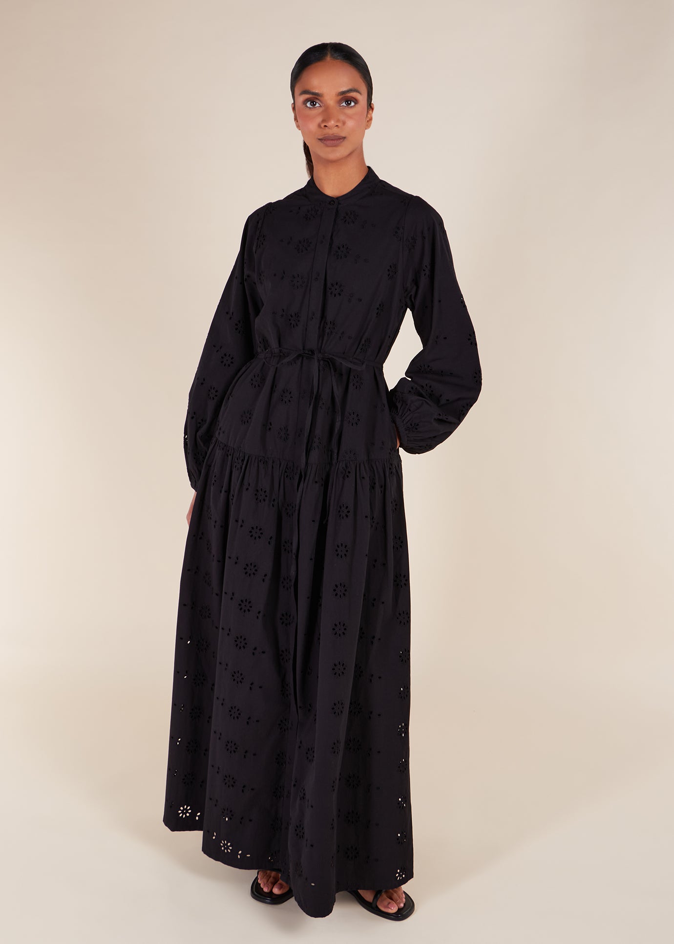Broderie Maxi Black - Final Sale