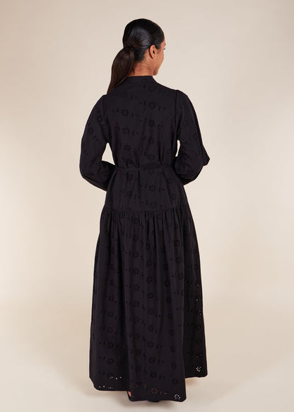 Broderie Maxi Black - Final Sale