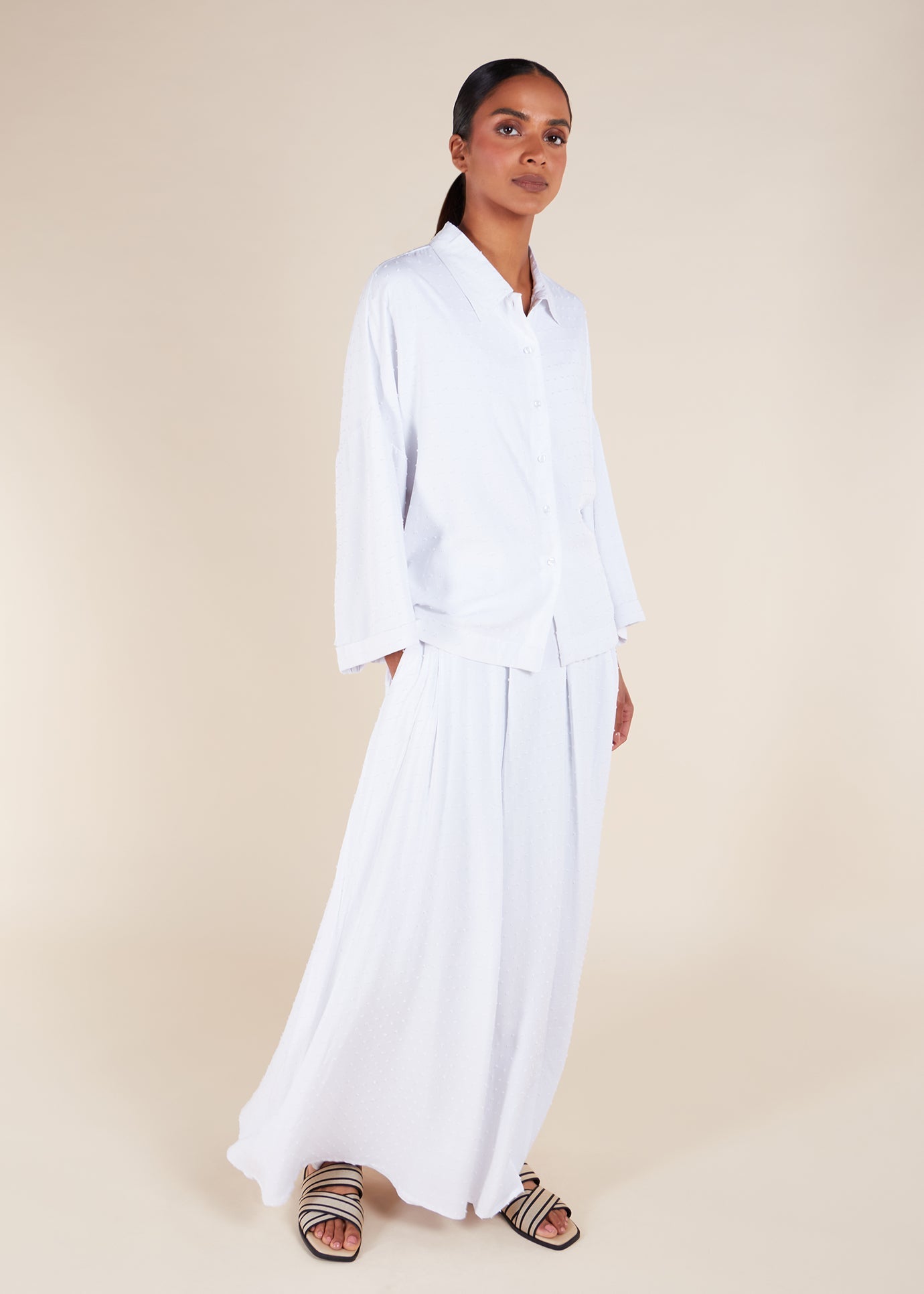 Summer Skirt White