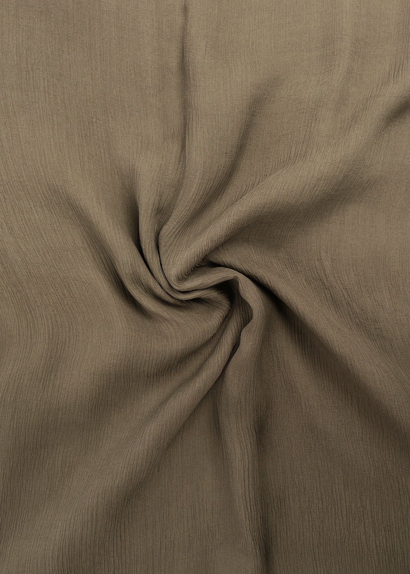 Vintage Khaki Chiffon Silk Hijab