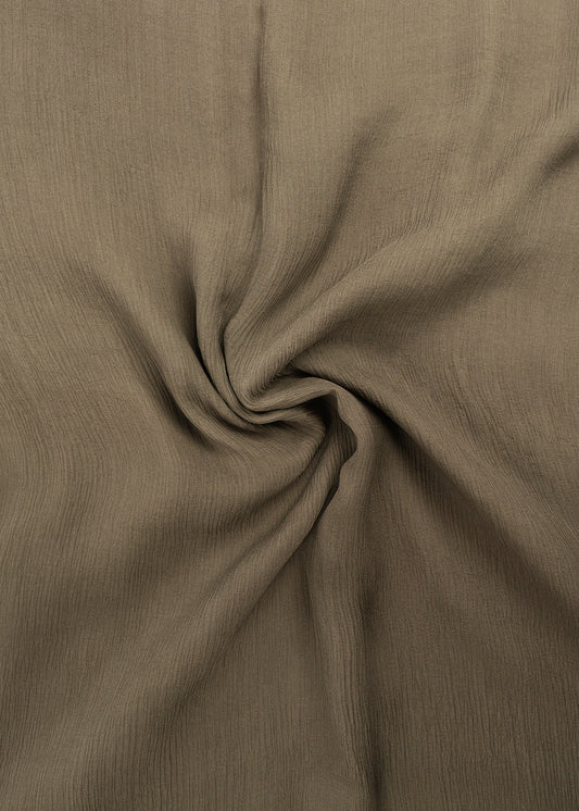 Vintage Khaki Chiffon Silk Hijab