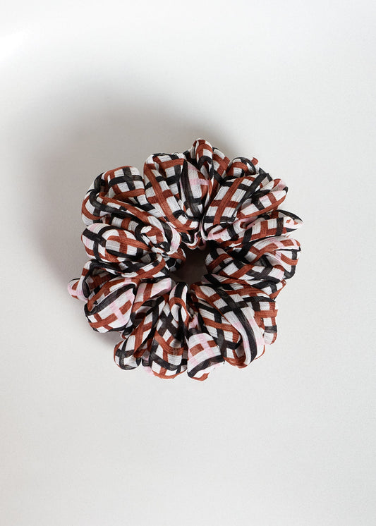 Vintage Print Scrunchie - Final Sale