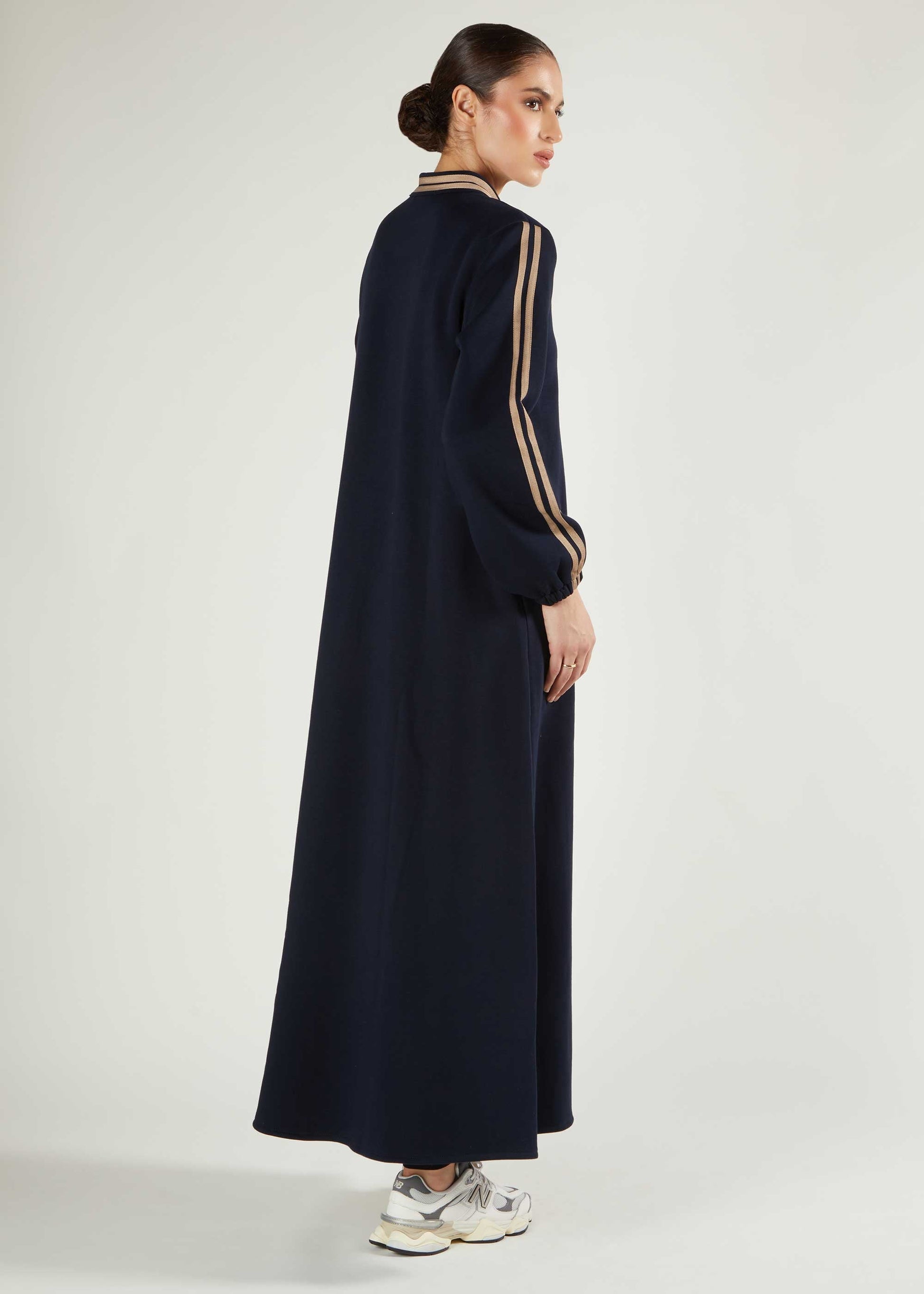 Varsity Abaya Navy - Final Sale