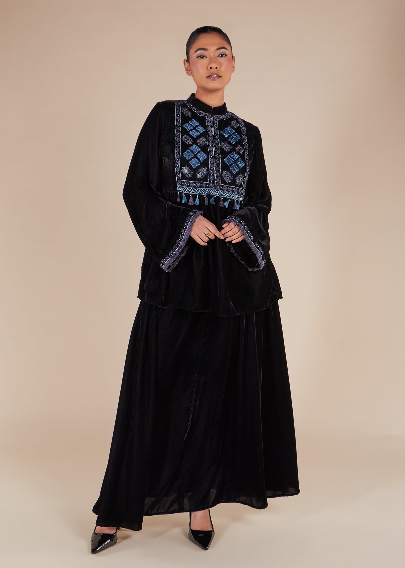 Velvet Mosaic Co-Ord - Final Sale