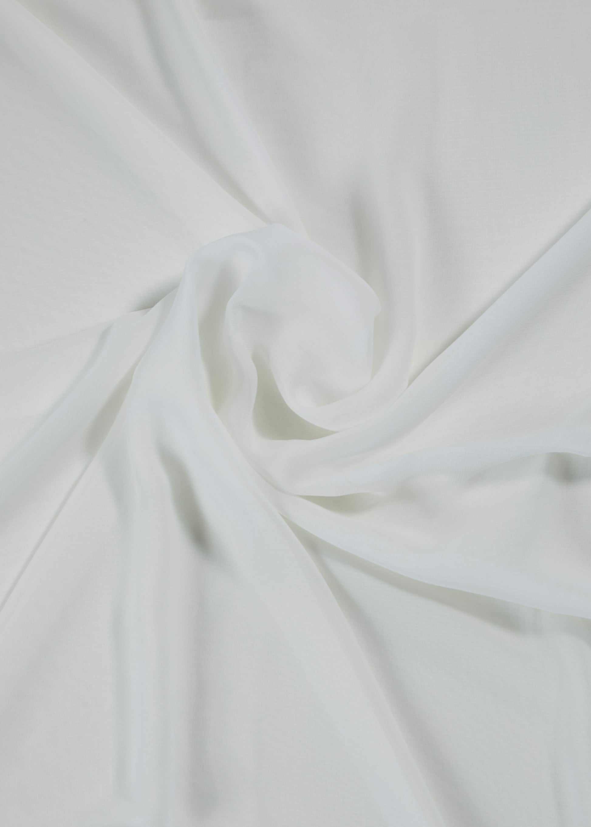 White Chiffon Hijab
