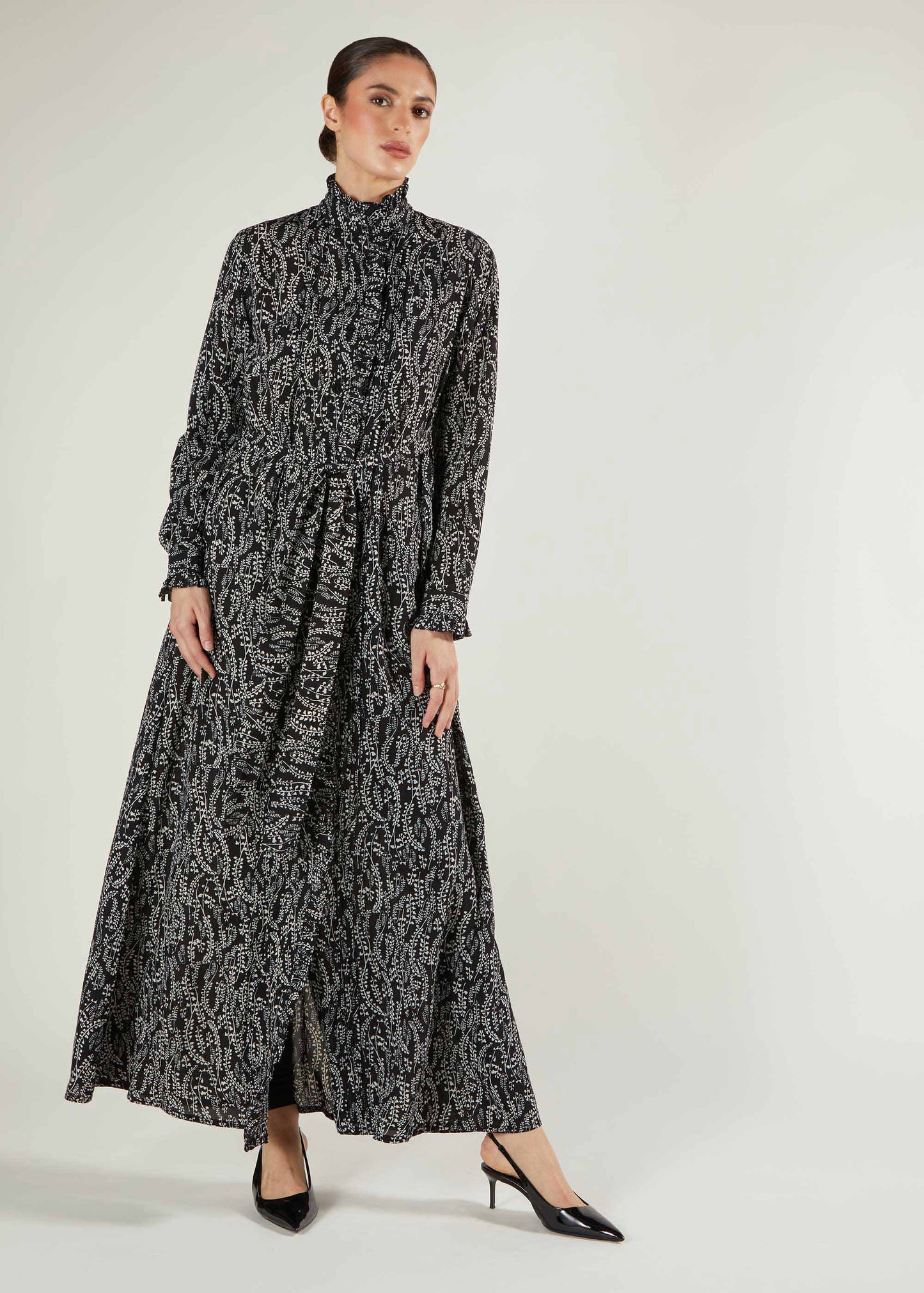 Winter Wisteria Maxi