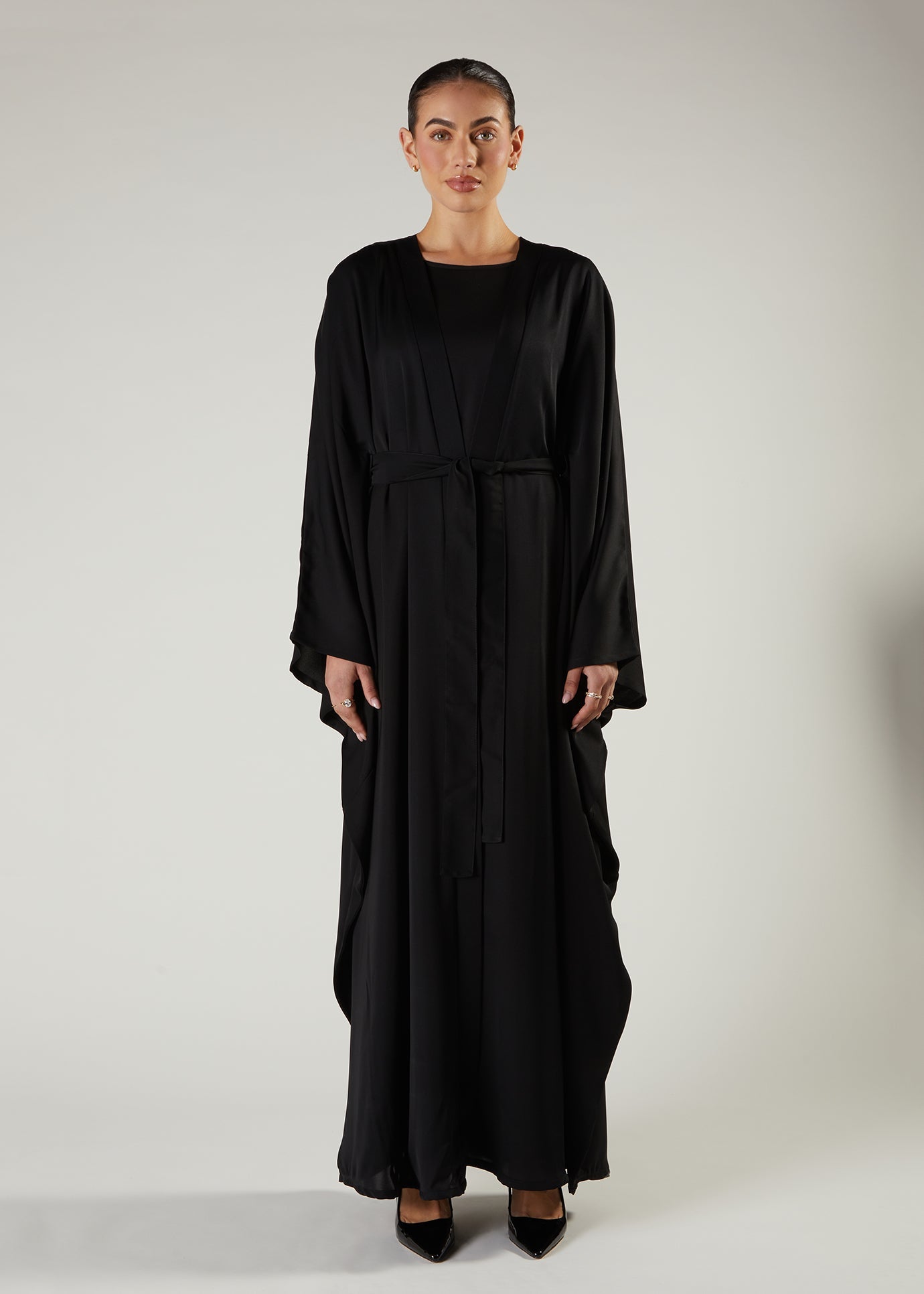 Floaty Kimono Black