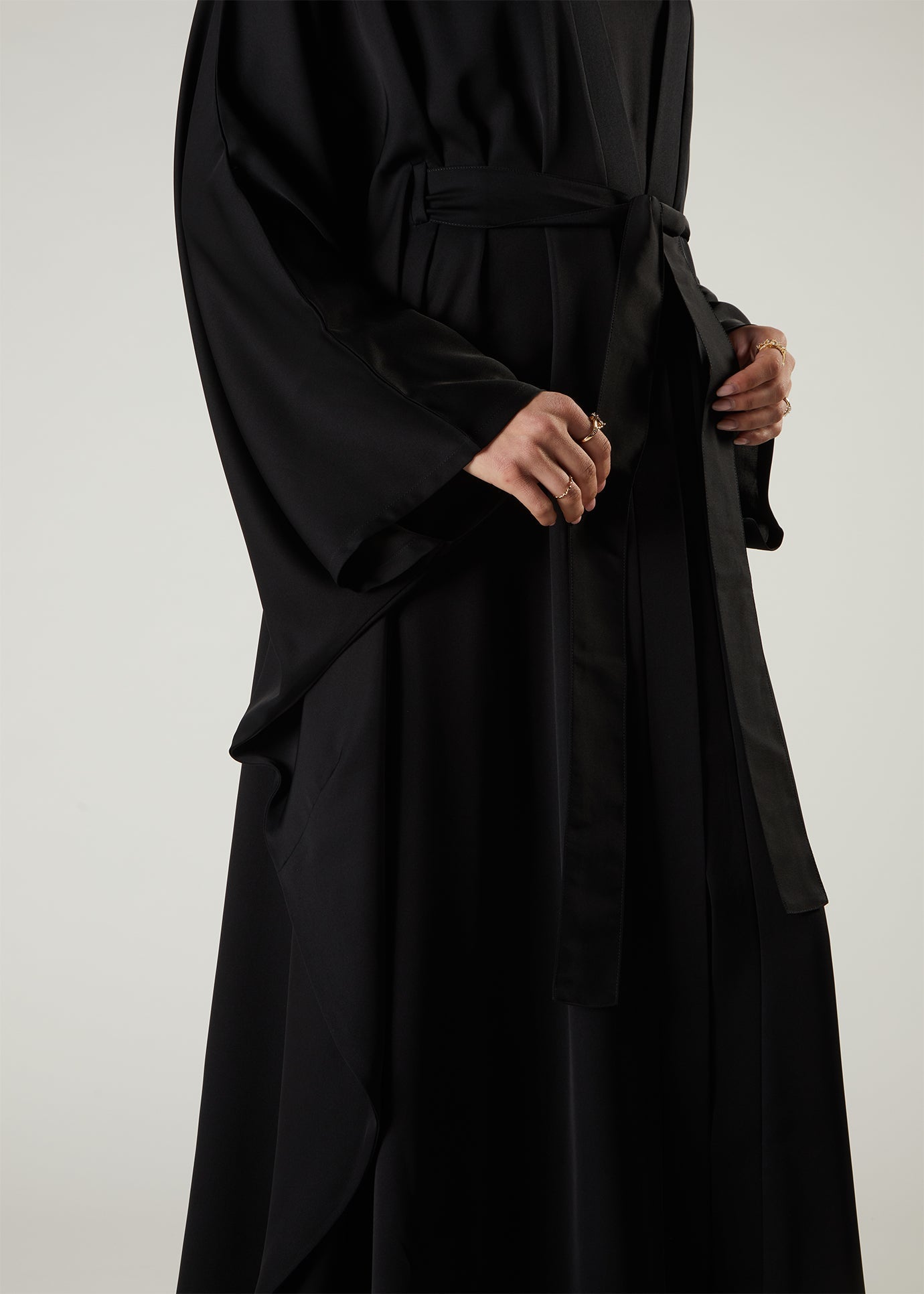 Floaty Kimono Black