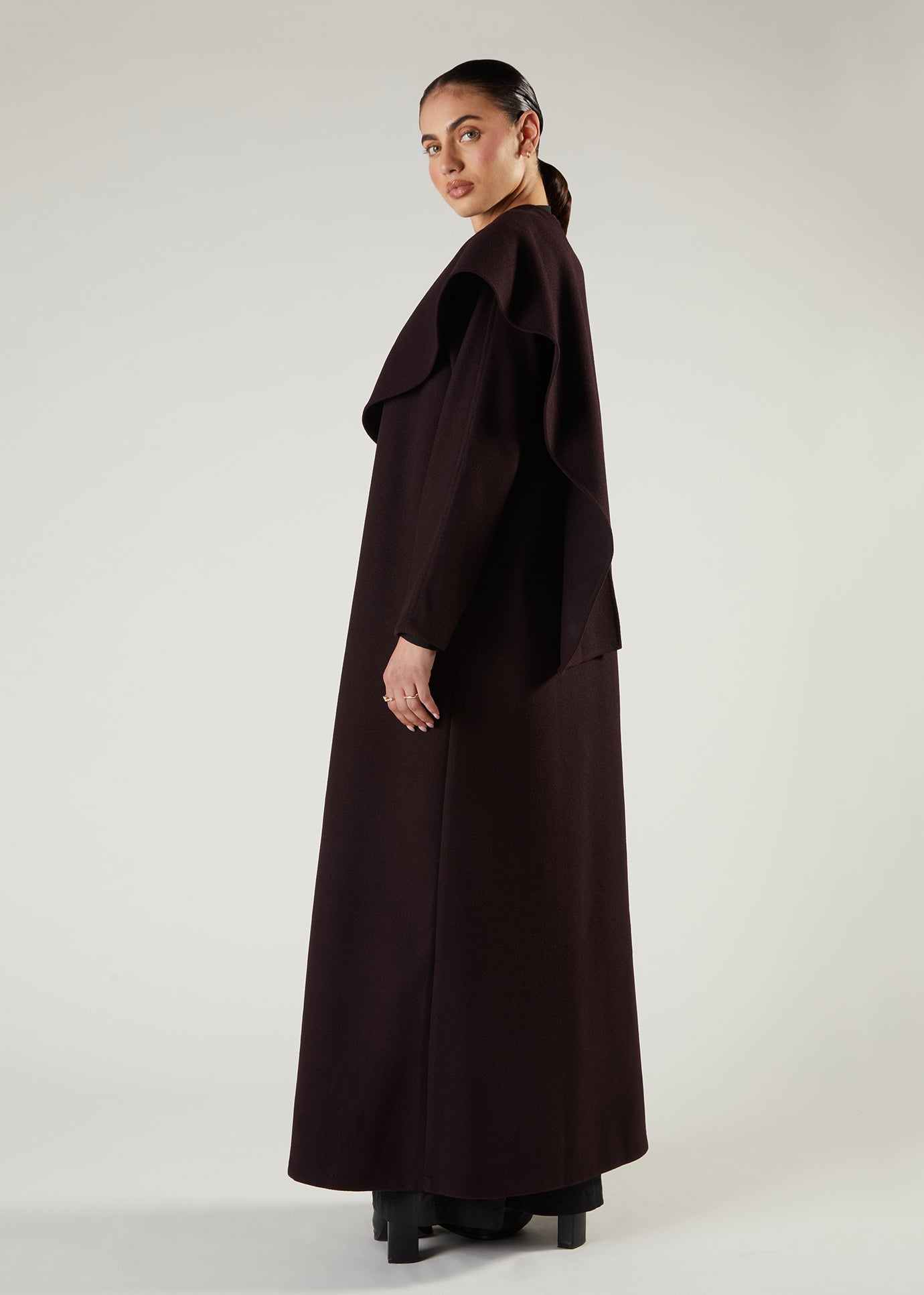 Shawl Wrap Cover Up Plum