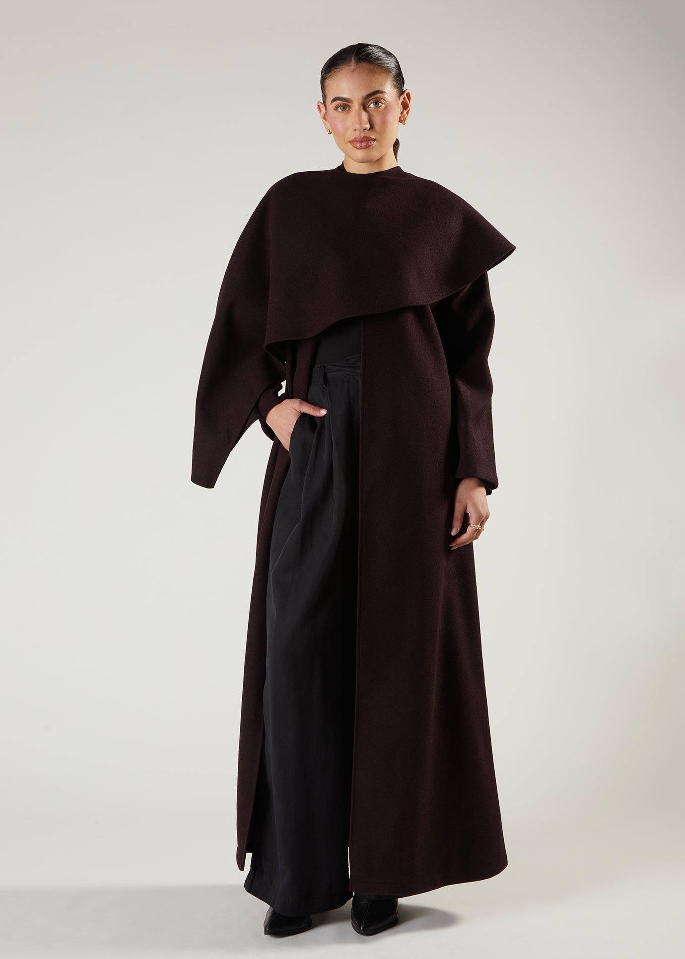 Shawl Wrap Cover Up Plum