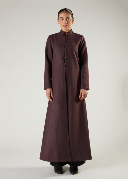 Amie Coat Plum