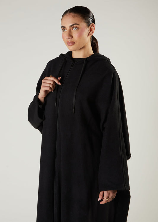 Loose Fit Hoody Abaya