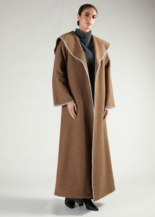 Tote Stitch Cover Up Camel