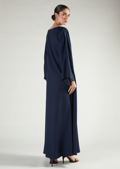 Loose Fit Abaya Navy