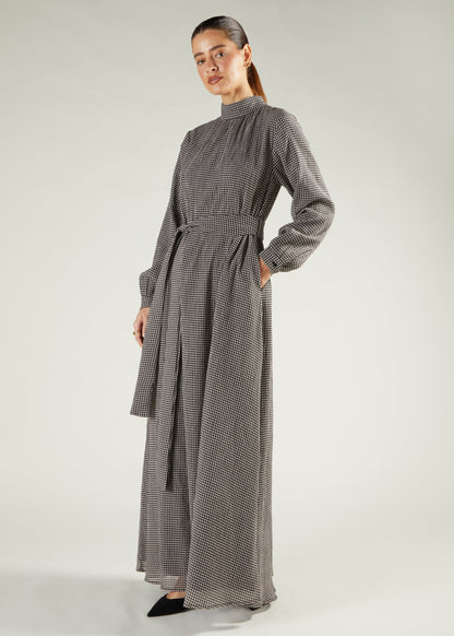 Argyle Maxi Dress