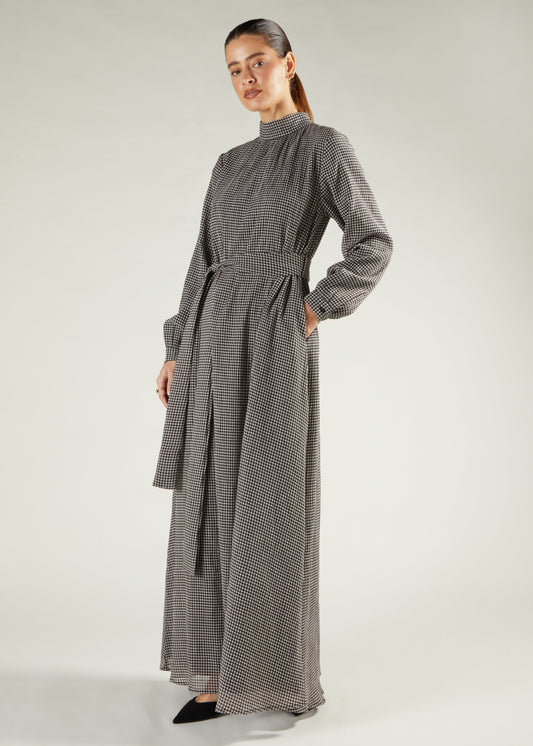 Argyle Maxi Dress